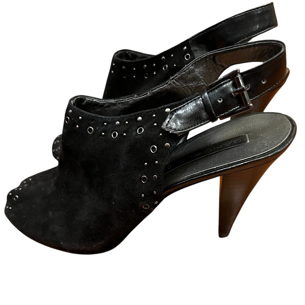 Bandolino Black Women's Slingback peeptoe heels Size 8